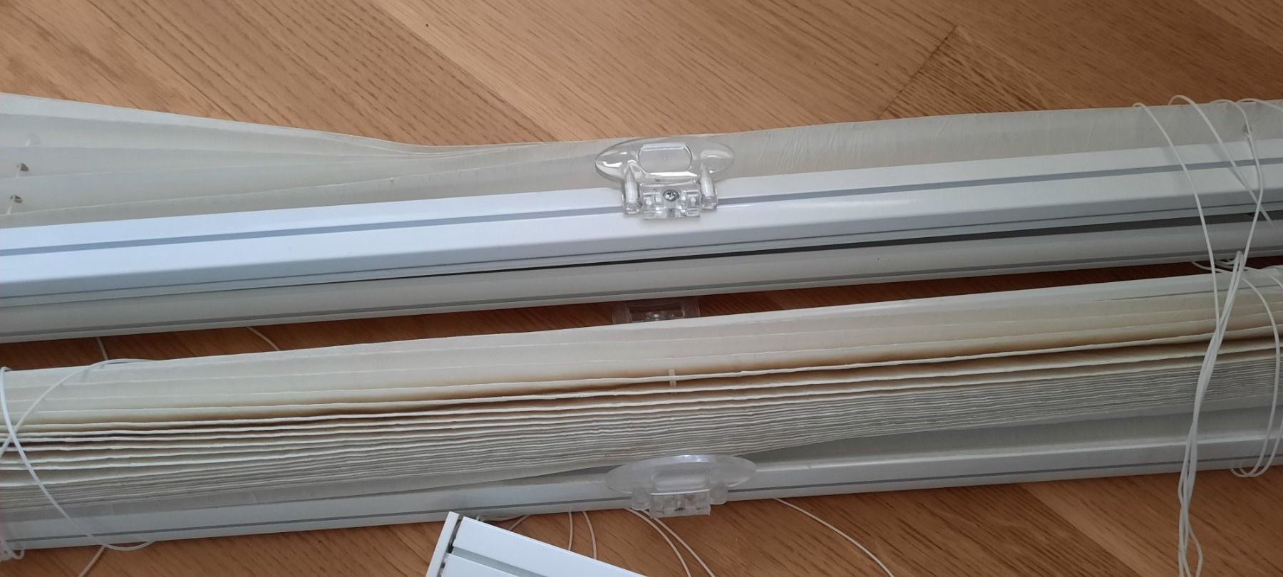 Vorhänge: ***SILENT GLISS*** Plisseefaltrollos 2x3Stk – Gebraucht aus Wädenswil von H2H_Secondhandshop 3