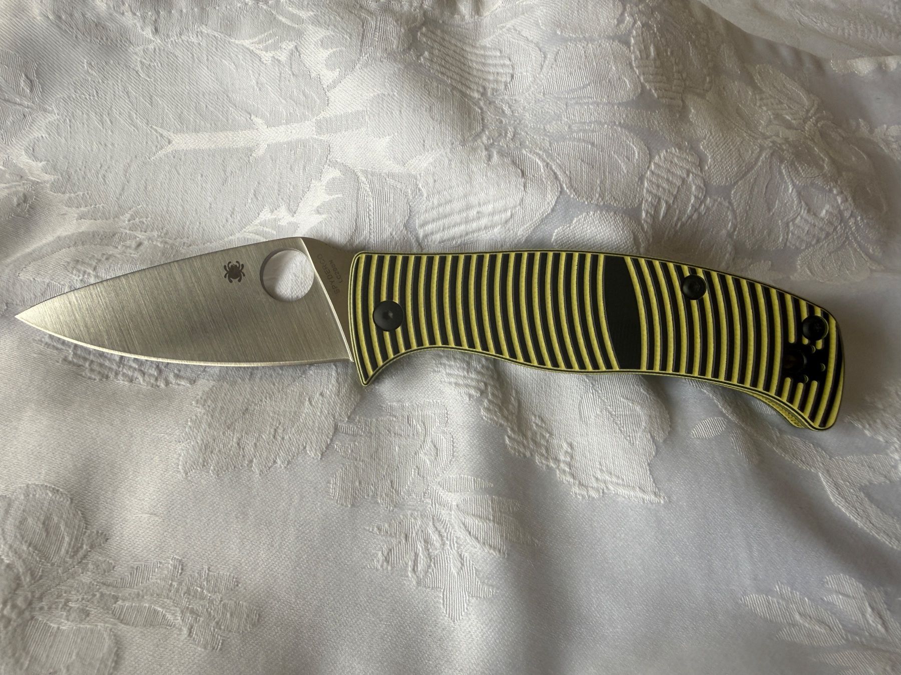 Accessori: SPYDERCO C217 Caribbean Compression Lock – Nuovo e nell'imballaggio originale da Worblaufen venduto da Sissi10
