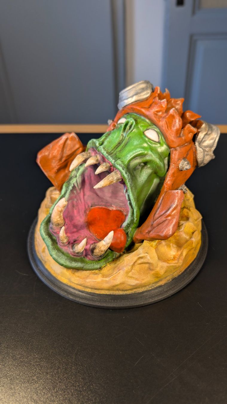 Figuren: Dice Tower Ork Skull – Warhammer 40K Accessory – Neu (gemäss Beschreibung) aus Roveredo GR von 3D_ZAGA