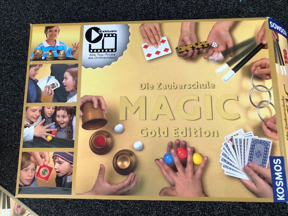 Coffret De Magie Kosmos Gold Edition – 75 Tours Faciles Pour Enfants Dès 8 Ans