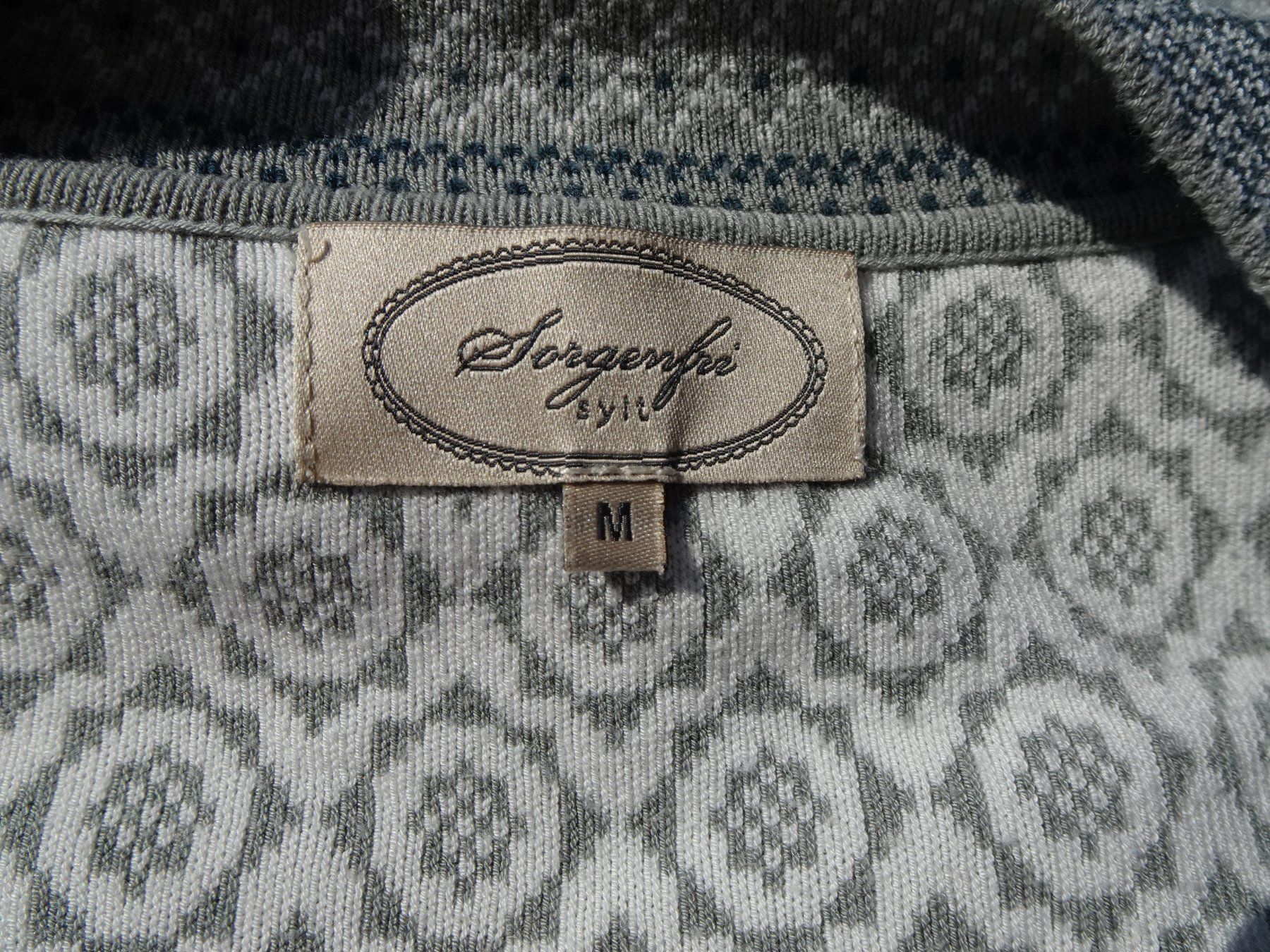 Sorgenfri Giacche: Sorgenfri Strickjacke grau Gr M 38 – Usato da Winterthur venduto da blumeblau77 4