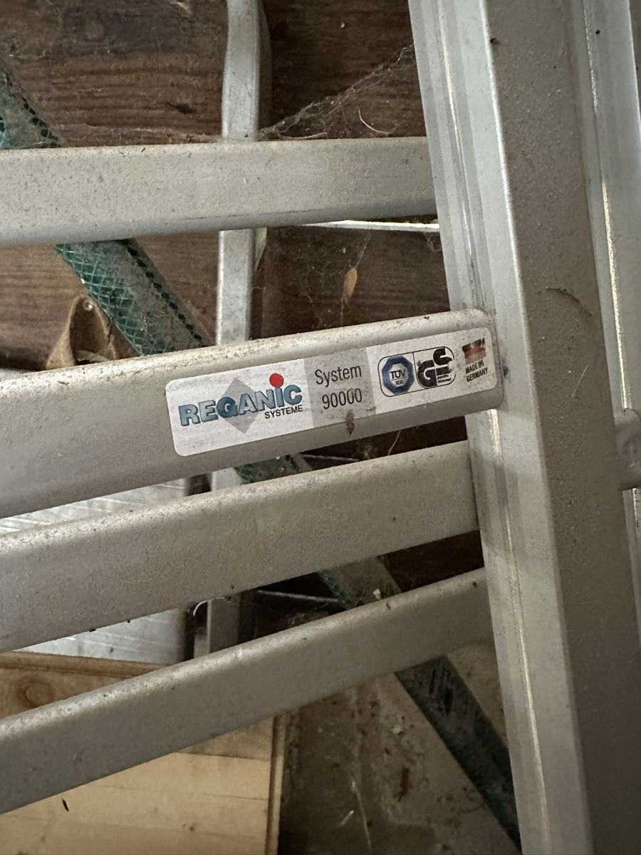 Scaffali: Regalsystem Reganic 9000, Alu Gestell – Usato da Liebistorf venduto da Simi. 5
