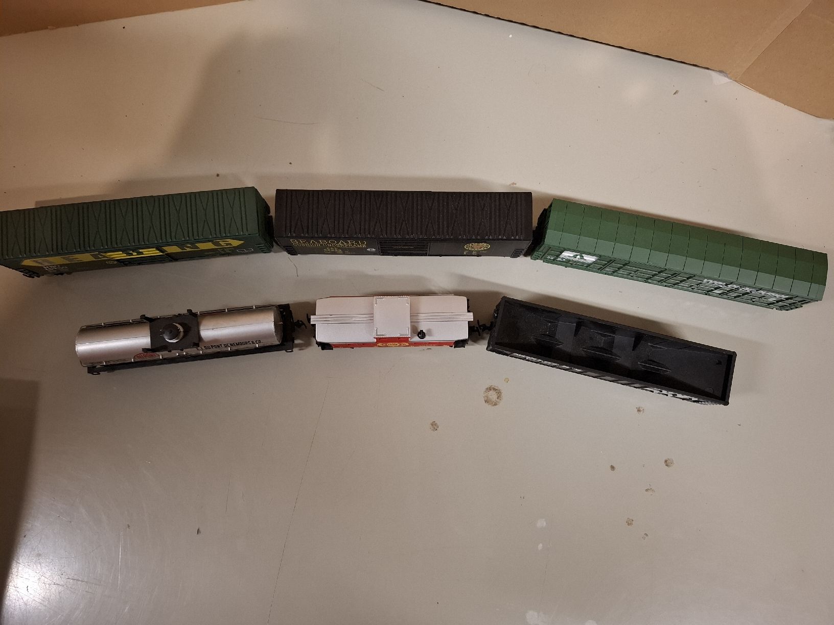 Modelleisenbahnen: Sechs Stück Güterwagen H0 NEU – Neu und originalverpackt aus Schwanden-Brienz von Burgiba3000 3