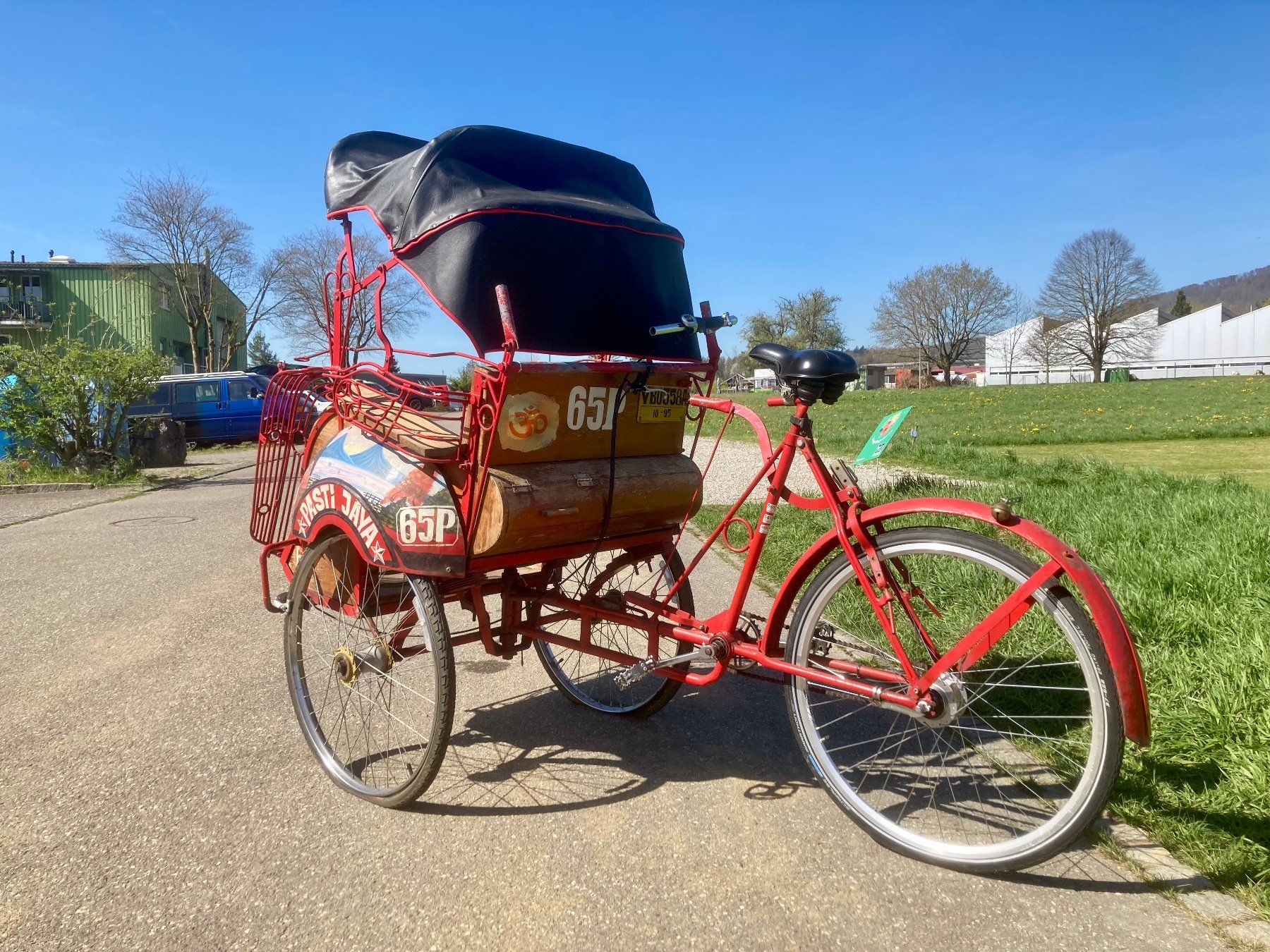Biciclette: Indonesische Rikscha – Difettoso da Aarau Rohr venduto da Prabu 9