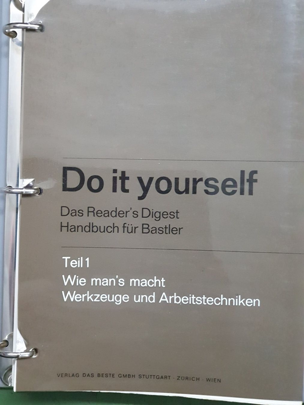 Libri: Do it yourself - Reader's Digest Handbuch für Bastler (1973) – Usato da Ernetschwil venduto da Cob1998 2