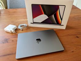 Apple MacBook Pro 14,2" (2021) - 1TB SSD, M1 Pro, 16GB RAM