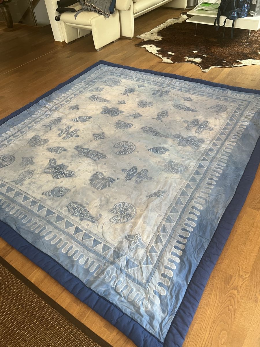 Bettwäsche: Bettüberwurf 215x230cm Baumwolle – Gebraucht aus Ebmatingen von Noerm77 1