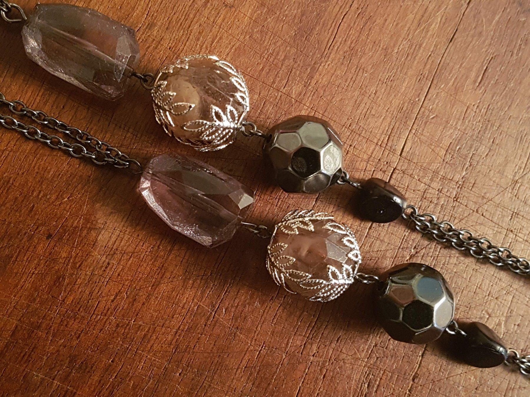 Catenine: Kette versch. aparte Kunststoff-Beads – Usato da Ettingen venduto da Maranathatalitha 7