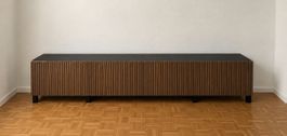 Sideboard braun Holznachbildung Top Zustand