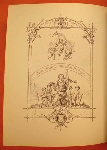 Libri: EIDG. SÄNGERFEST IN SOLOTHURN 1868, BASLER LIEDERTAFEL – Usato da Grüningen venduto da Kartensammler 1