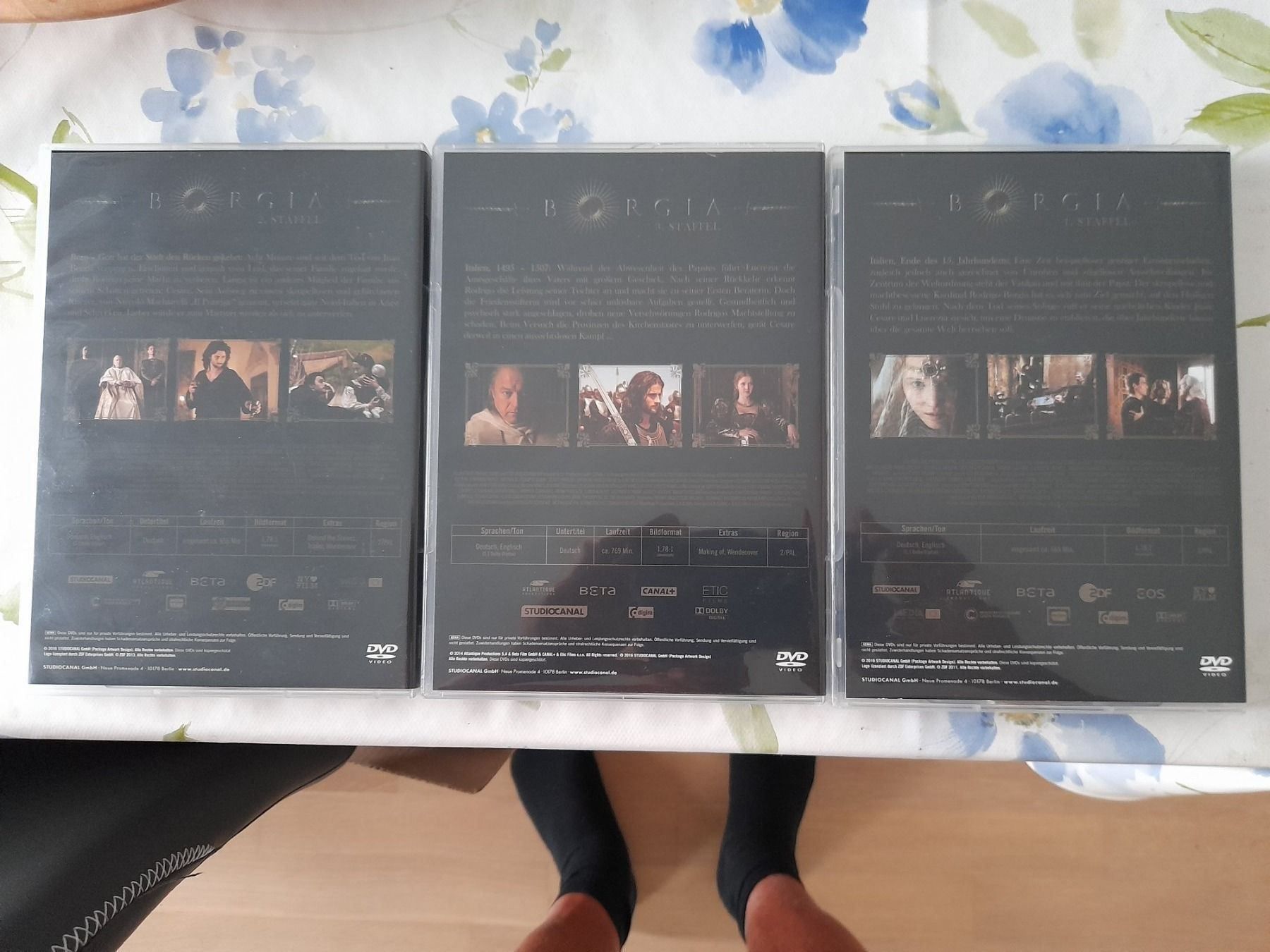 Tutti i DVDs: BORGIA GESAMT-EDITION 1-3 – Usato da Aesch BL venduto da Burschi59 3
