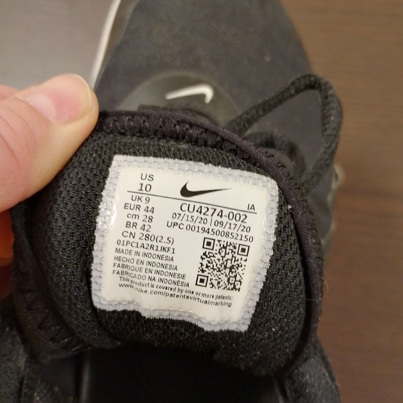 Nike Scarpe da uomo: Nike Air Max Impact in Schwarz – Usato da Uznach venduto da EMaria83 5