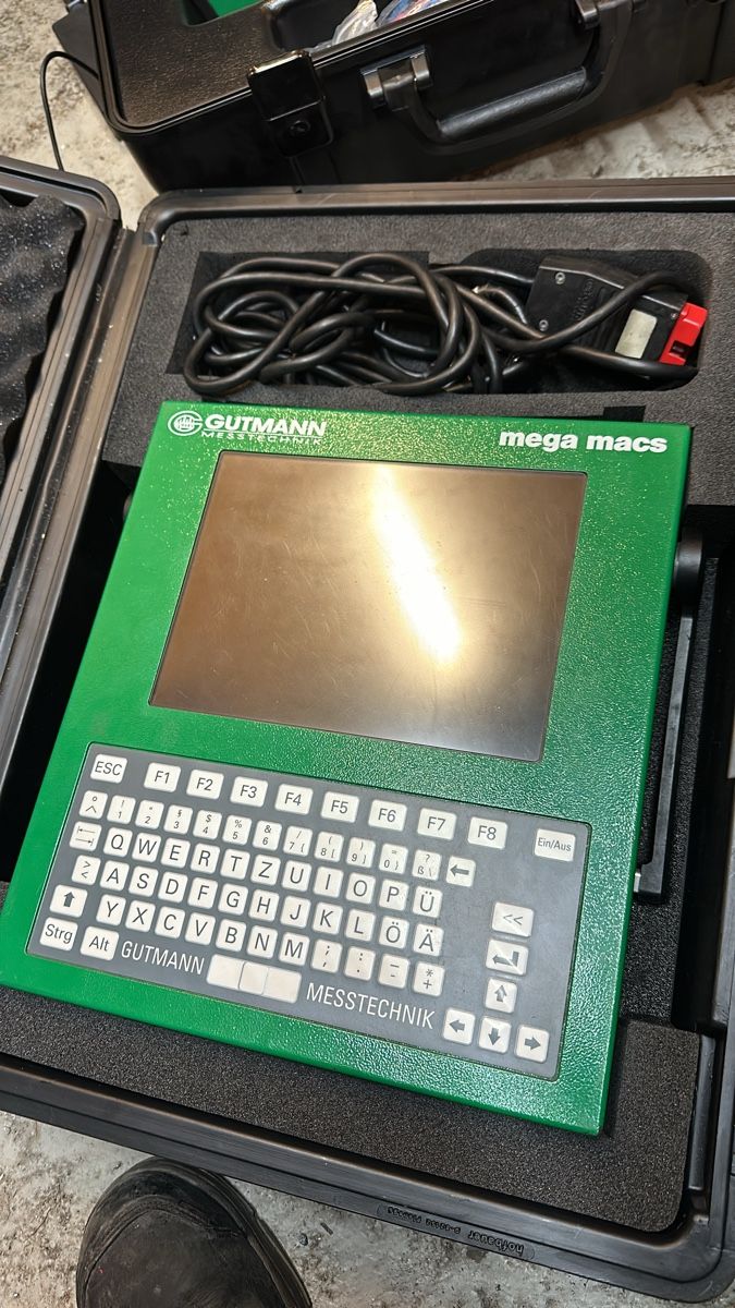 Componenti elettronici: Gutmann mega macs 55 - Profi Diagnosegerät im Koffer – Usato da Vulpera venduto da Plavna01 2