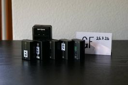 5x original Sony Np-Fz100 Akkus