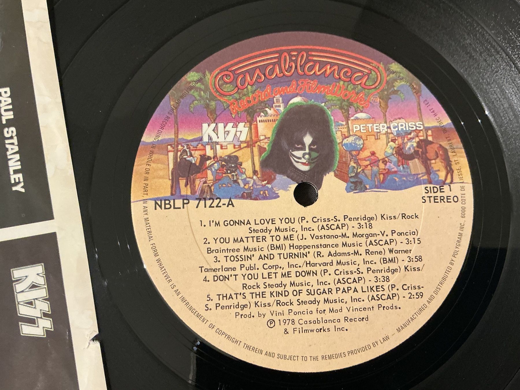 Dischi in vinile: KISS LP Peter Criss – Usato da Winterthur venduto da Tumko-Vinyl 1