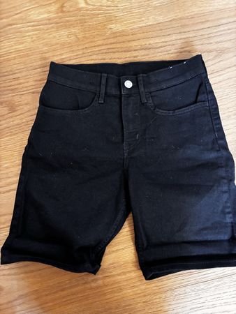 Pantaloncini  jeans neri H&M taglia 146/152