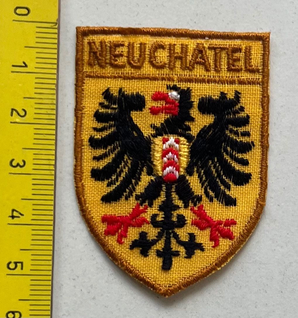 Patches: Neuchâtel / Aufnäher Stoffabzeichen vintage – Gebraucht aus Ostermundigen von DaxKarten-75