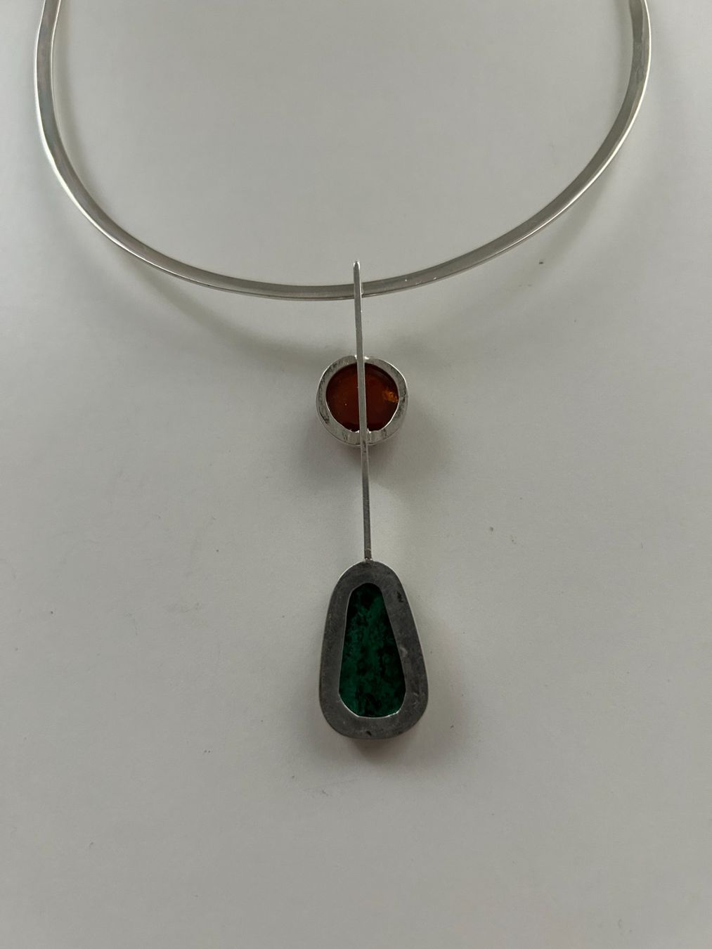 Catenine: Collier, Halsreif in 925 Silber, echte Steine – Nuovo (secondo la descrizione) da Ettingen venduto da sagada81 1
