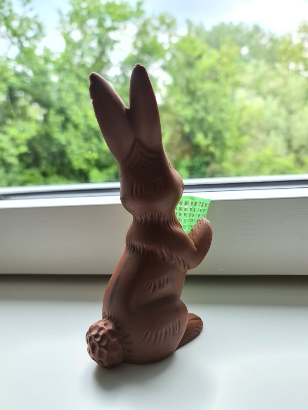 Statuette: Antiker Osterhase mit Korb – Usato da Uster venduto da Cruleye 5