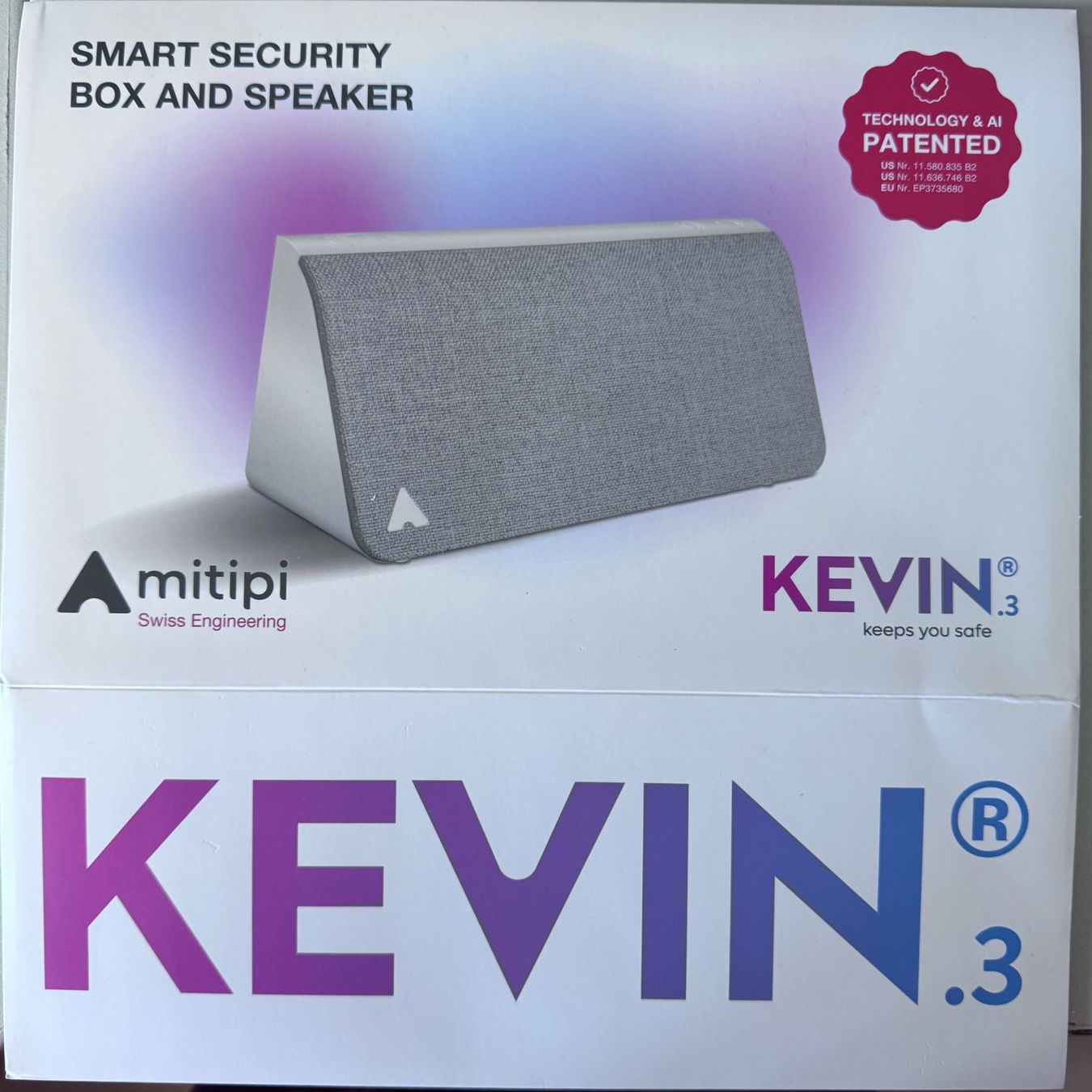 Casse acustiche: Amitipi KEVIN.3 Smarte Sicherheitsbox + Lautsprecher – Nuovo (secondo la descrizione) da Oberkulm venduto da Vw53