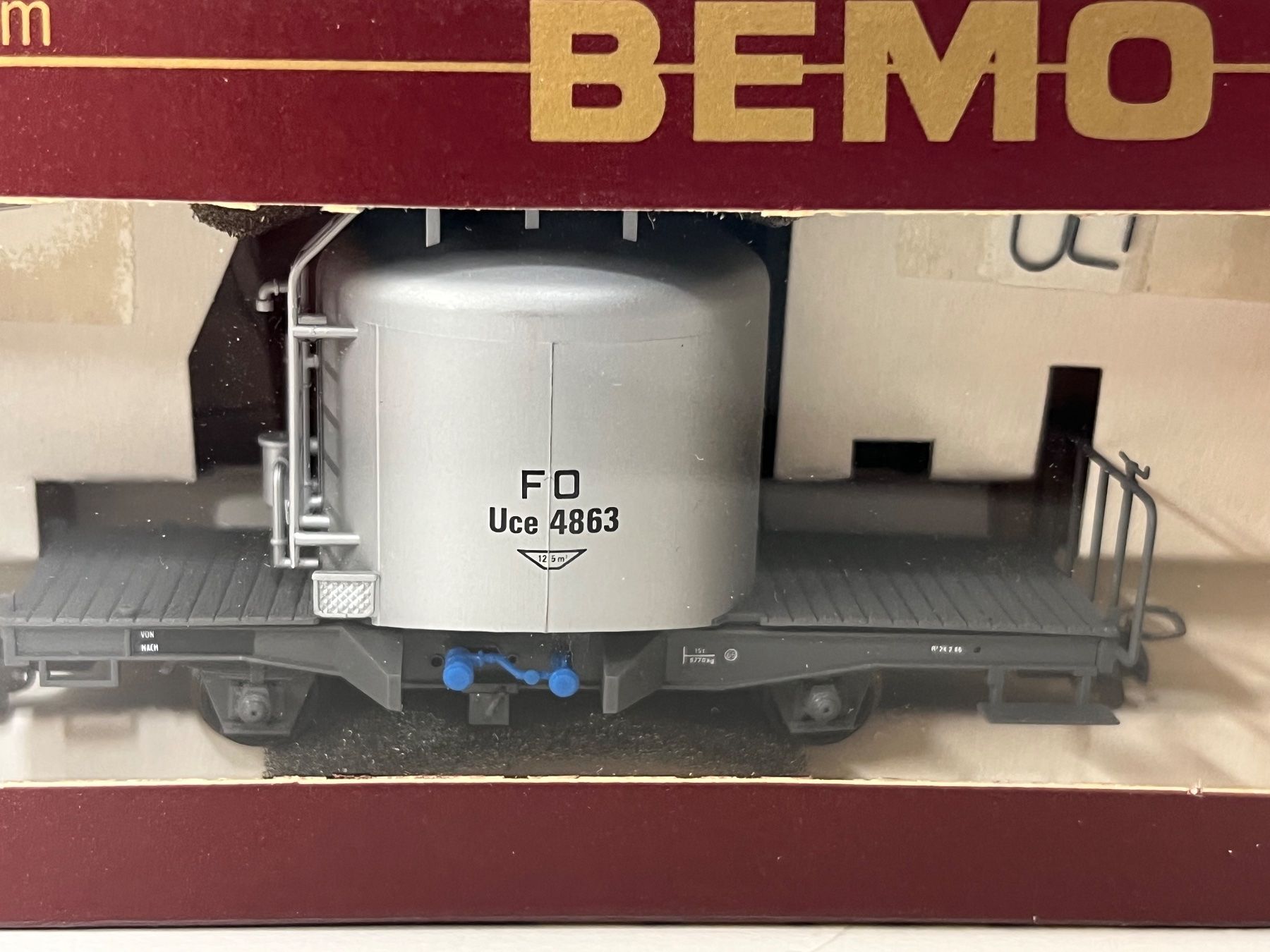 Bemo Modellini di ferrovie: BEMO 2260 213 Uce 4863 FO "Mohrenkopf" – Nuovo e nell'imballaggio originale da Neuenhof venduto da ludovicco 1