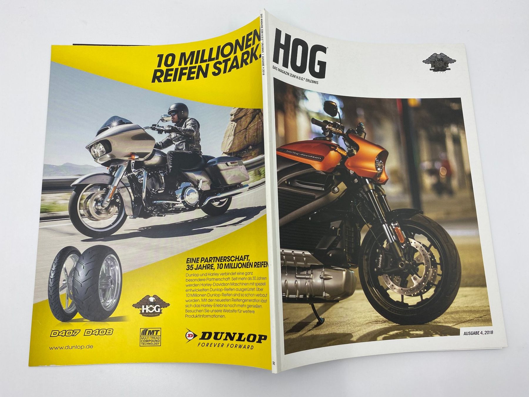 Riviste & Magazine: Harley Owners Group HOG Magazine 2018 – Usato da Langwiesen venduto da Restposten-24 8
