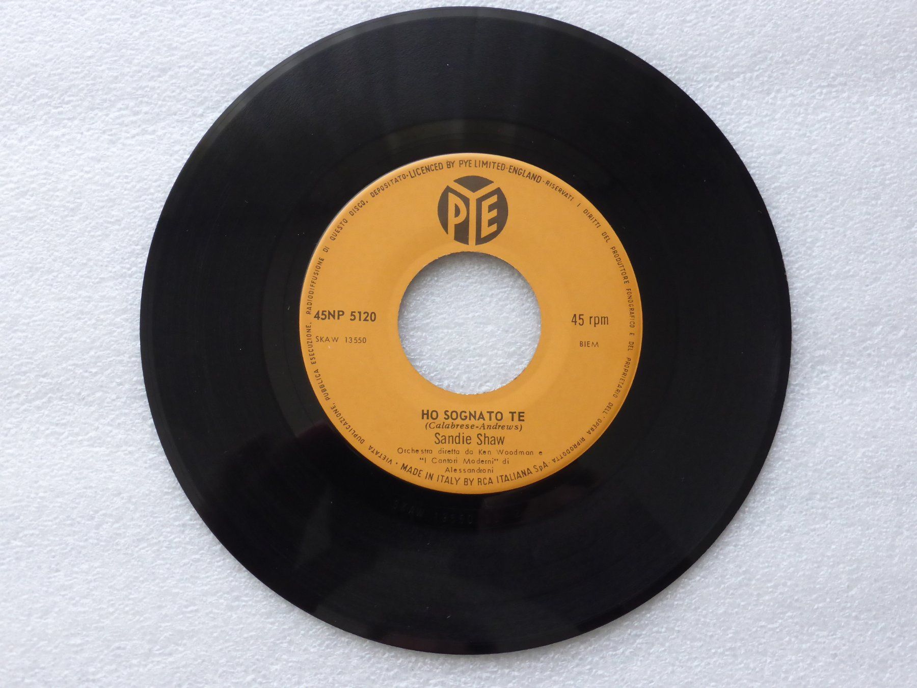 Schallplatten: Vinyl Single   SANDIE SHAW – Gebraucht aus Küssnacht am Rigi von Mondkinder 1