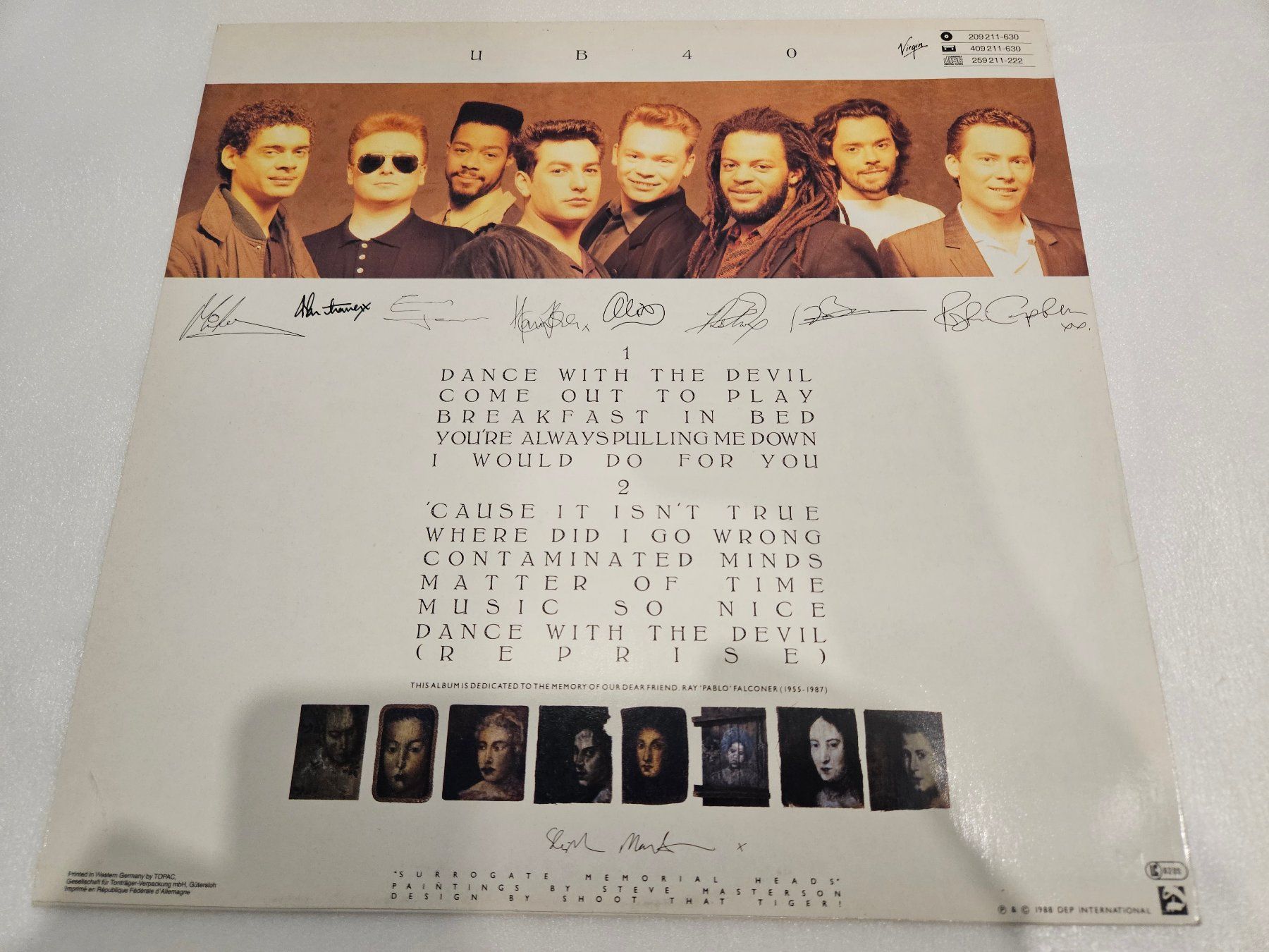 Dischi in vinile: UB40 – UB40 (LP, Reggae) – Usato da Uster venduto da Vinyl-Leidenschaft 1