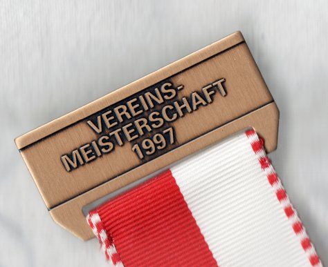 Médailles: Medaille Vereinsmeisterschaft Solothurn 1997 – D'occasion à Prangins par Timband 2