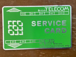 Service Card BTS001 British Telecom 03_028428 no notch ungeb