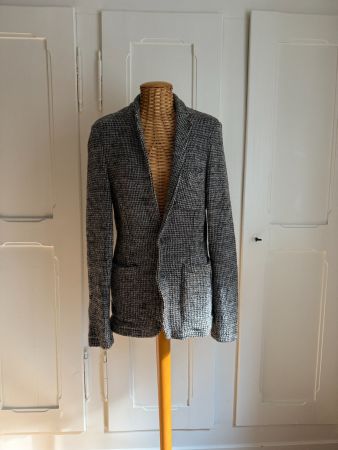 CINQUE - Wollblazer schwarz-weiss kariert M