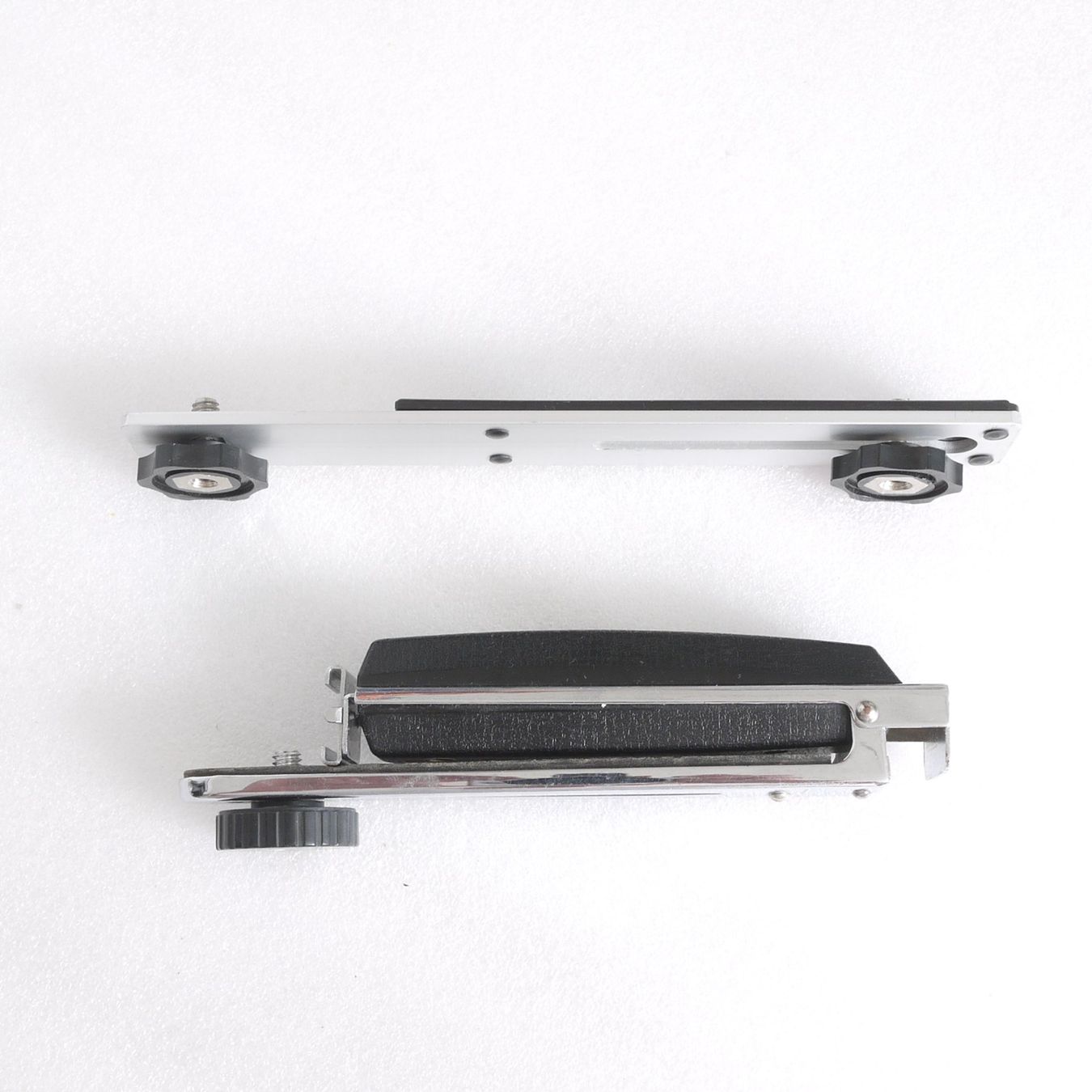 Blitze: 2x Rowi Hama Blitzschiene / supports flash / flash brackets – Gebraucht aus Egg b. Zürich von JCB 2