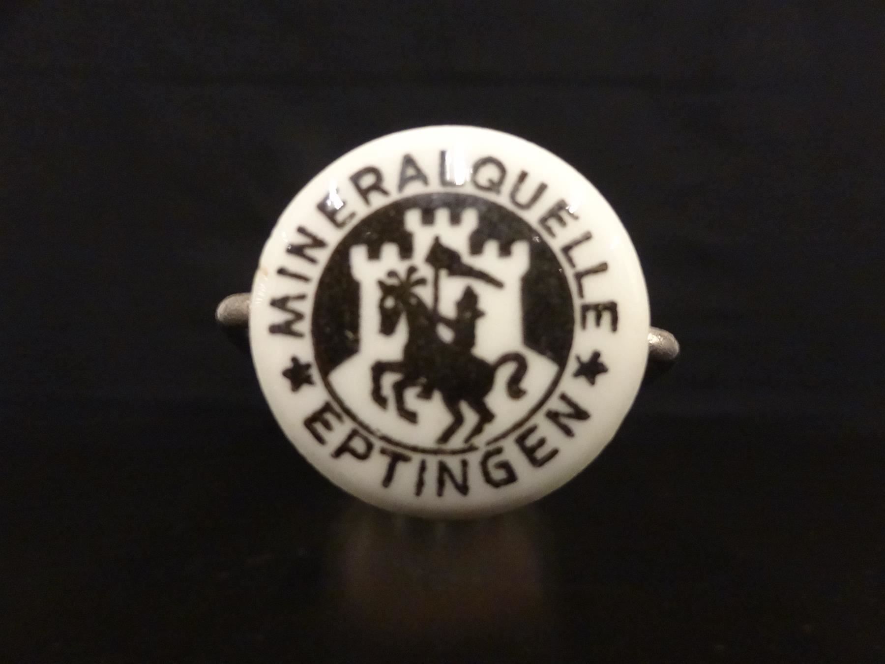Gläser, Krüge & Flaschen: alte Flasche EPTINGER MINERALWASSER 1960 – Gebraucht aus Kerzers von Flaschenposten 9