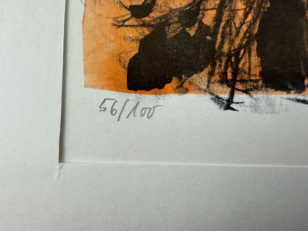 Grafica & Litografie: Manfred Henninger LITHOGRAPHIE SIGNIERT NUMMERIERT – Usato da Gersau venduto da grafik-kunst 1