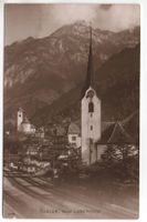 FLÜELEN Neue u. alte Kirche