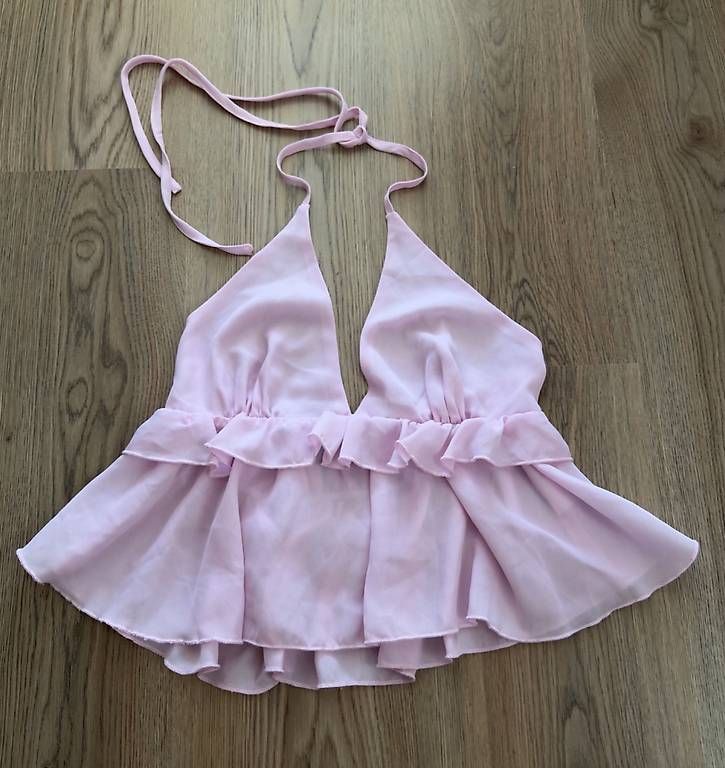 Tops: ROSA TOP MIT VOLANTS, GR. S – Neu und originalverpackt aus Amriswil von deli20 1