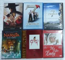 6 Filme auf DVD/Blu ray- genau wie auf Fottos