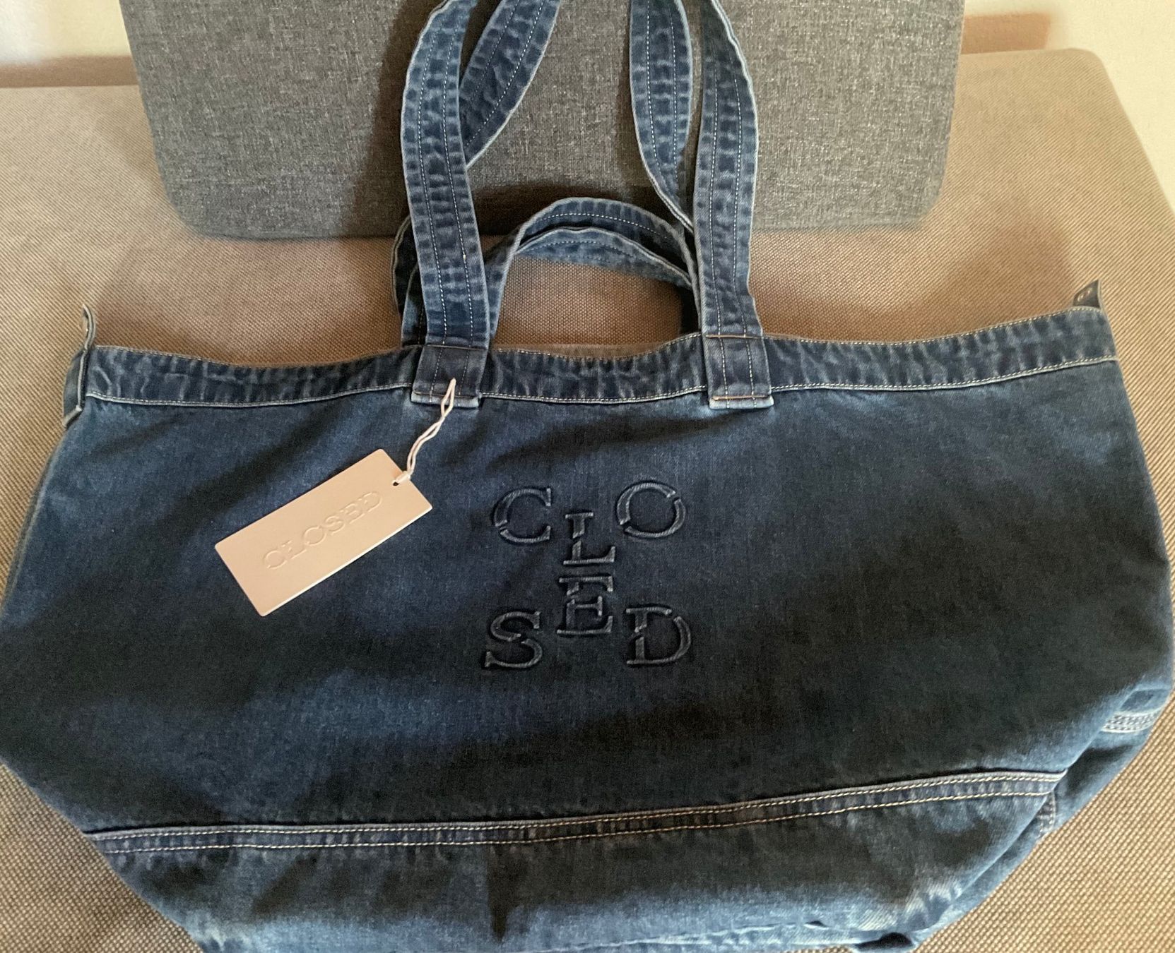 Closed Borse da donna: Closed Denim Tote Bag Tasche Neu – Nuovo e nell'imballaggio originale da Wettingen venduto da Hbeluga 2