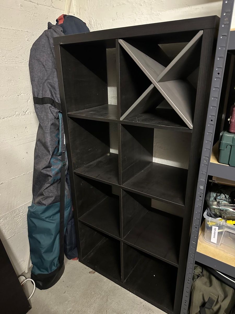 Ikea Scaffali: Kallax Regal schwarz – Usato da Zürich venduto da AmT15