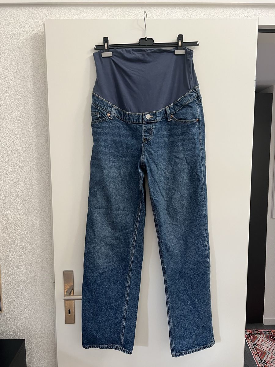 Jeans: H&M Mama maternity/pregnancy jeans – Usato da Zürich venduto da The_Renew_Project