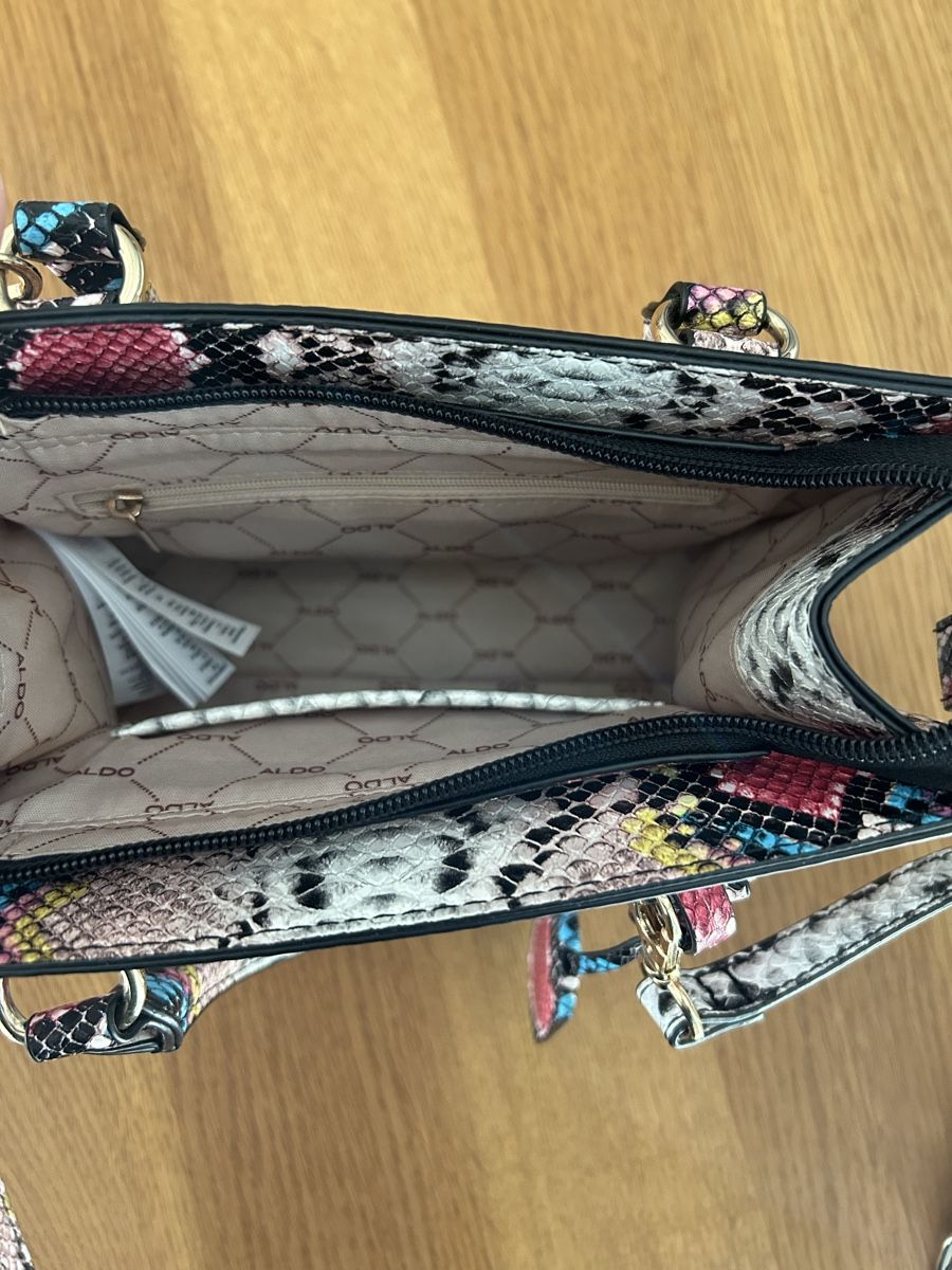 Aldo Borse da donna: Neue Aldo Handtasche mit Schlangenmuster – Nuovo (secondo la descrizione) da Schwarzenbach SG venduto da bienchen22 3