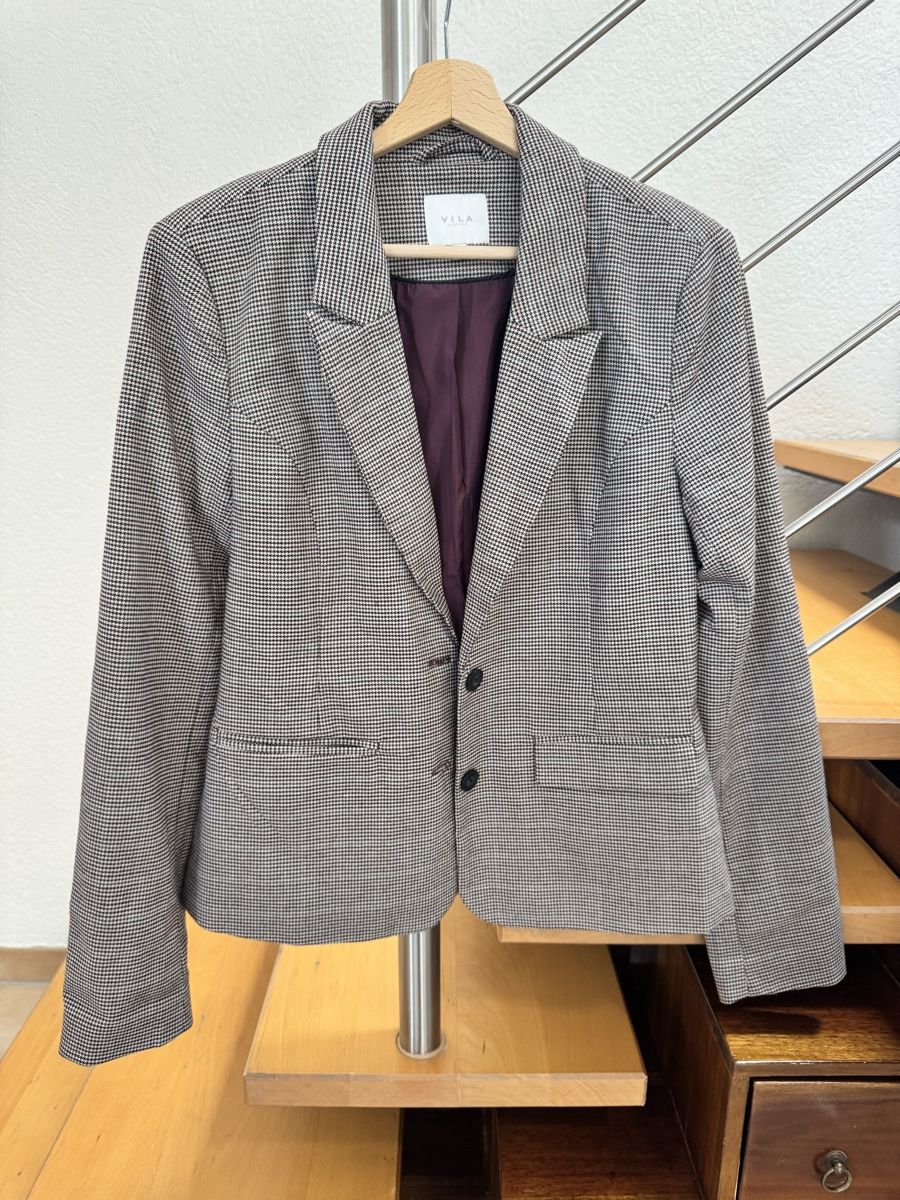 Vila Giacche: blazer pied de poule VILA – Nuovo (secondo la descrizione) da Lonay venduto da nei_79jc