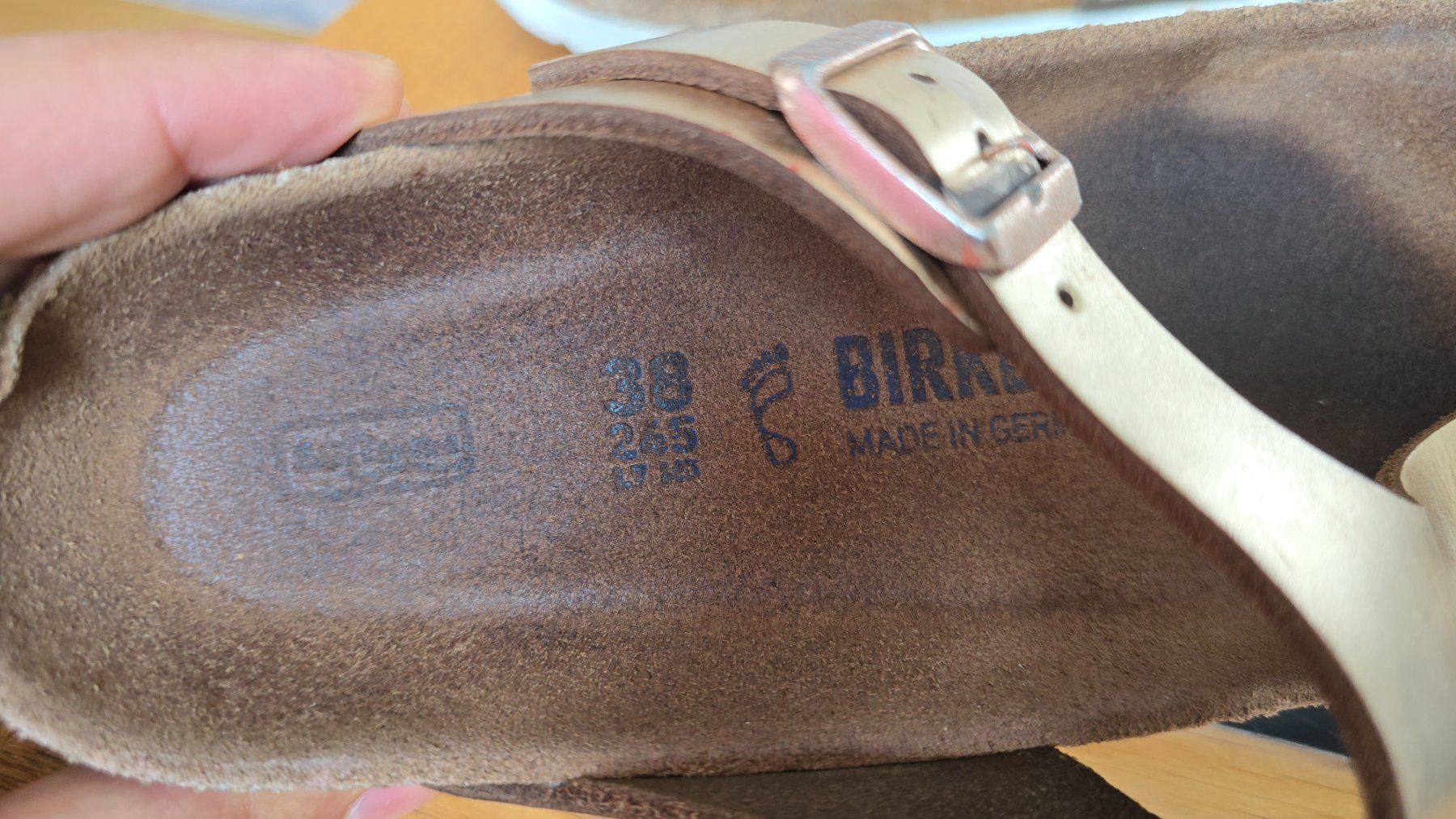 Birkenstock Chaussures femmes: BIRKENSTOCK Gizeh Sandale EU 38 – D'occasion à Wallisellen par theblacksheep 3