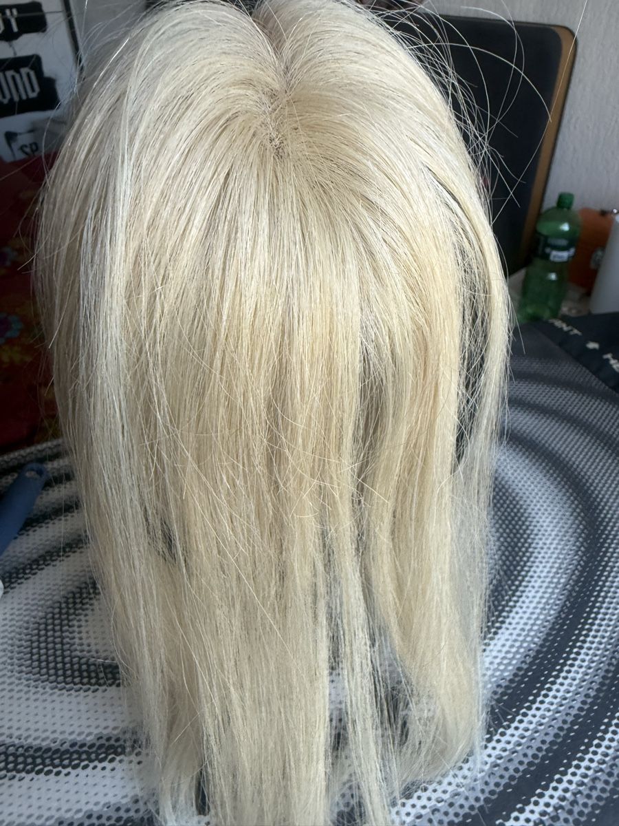 Parrucche: Perücke hellblond 40 cm mit Clips – Nuovo (secondo la descrizione) da Thun venduto da Vesna27 2