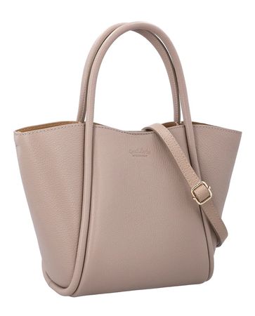 Umhängetasche / Shopper Leder Beige