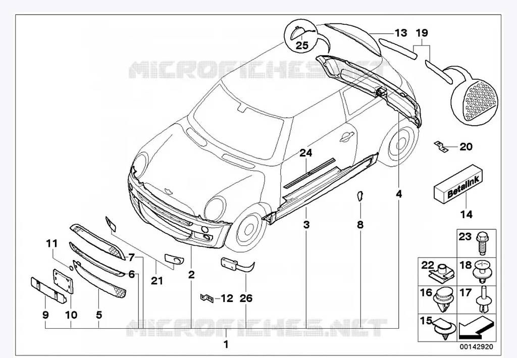 Mini Alle Autoersatzteile: Mini Cooper S clignotants – Gebraucht aus Ste Croix von Barjot 2