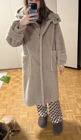 MaxMara Weekend Teddy Mantel, Gr. 38