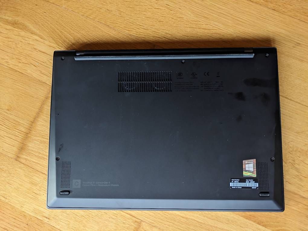 Lenovo Notebook: Lenovo ThinkPad X1 Carbon Gen 9 Gratisversand – Usato da Innertkirchen venduto da Flir 2