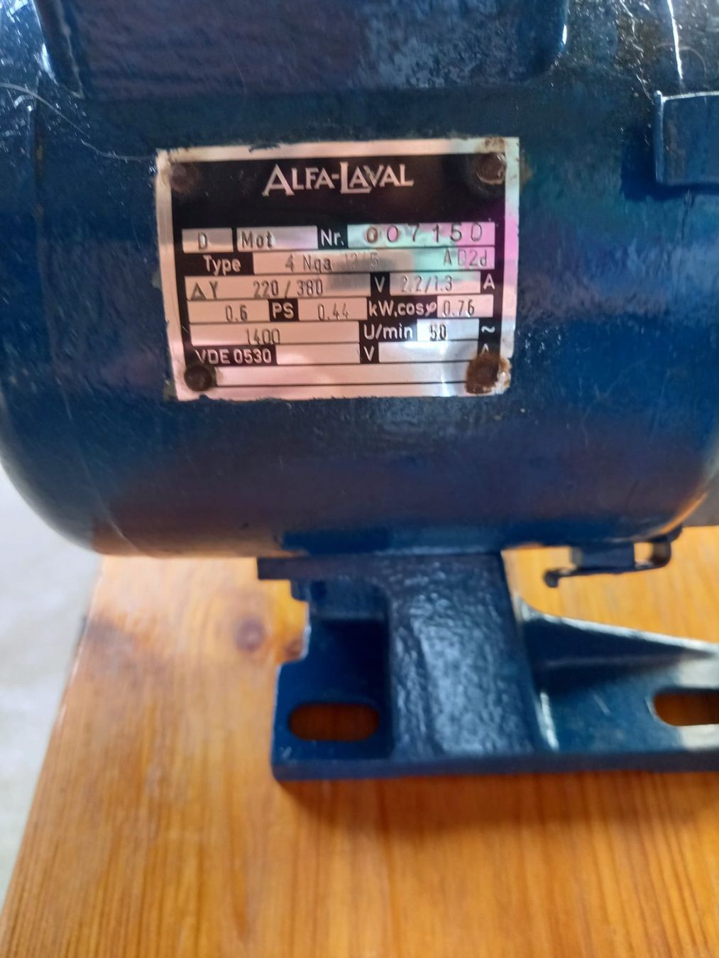 Motori: Elektromotor Alfa Laval – Usato da Grünen venduto da bobi16 2