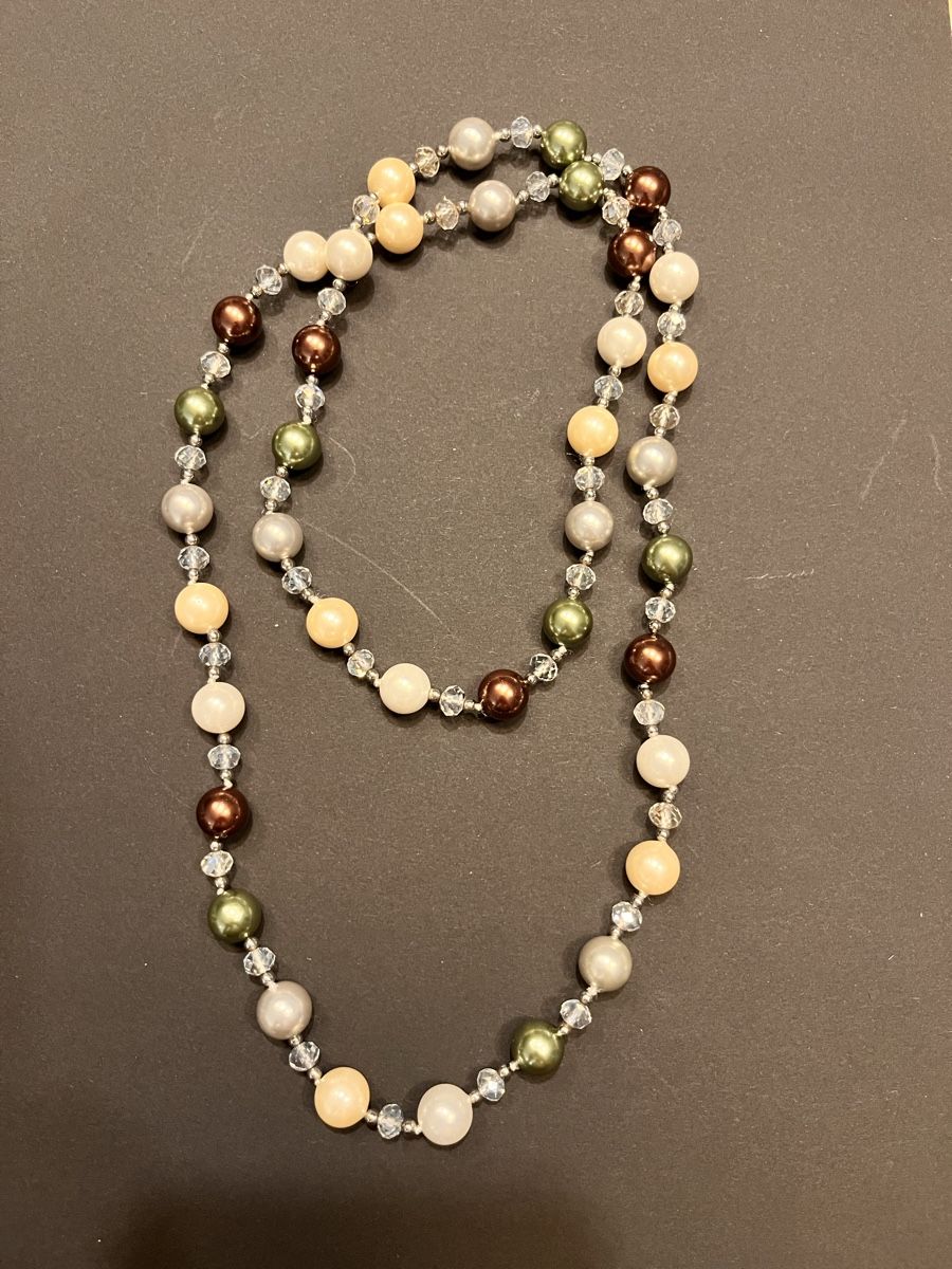 Perle (finte): Schöne Perlenkette bunt, Schmuck, Geschenk – Nuovo (secondo la descrizione) da Breitenbach venduto da Alice_xy